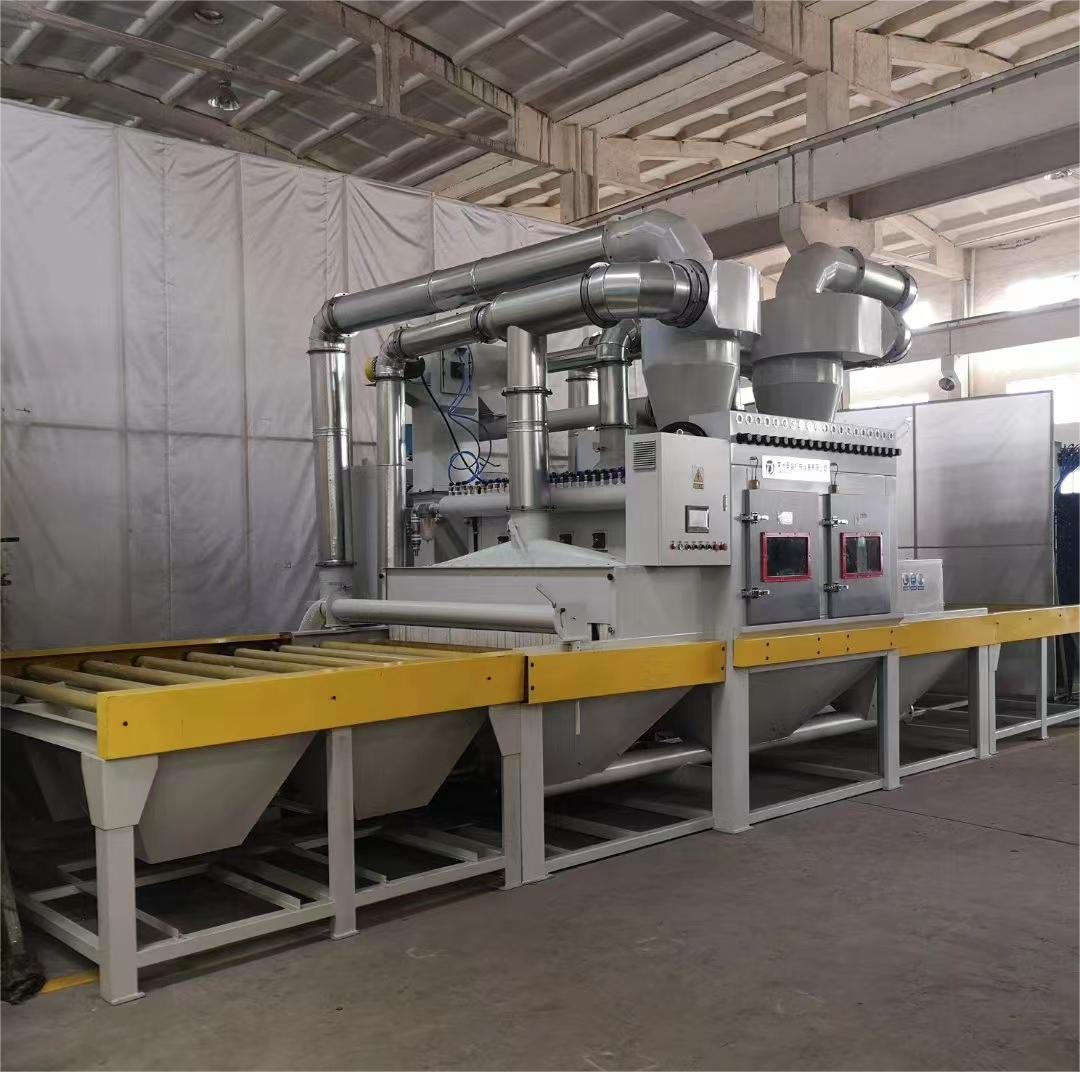 上饶抛丸机跑砂是什么原因